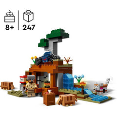 Lego Minecraft 21269 The Armadillo Mine Expedition Cave Spider and Wolf Figures