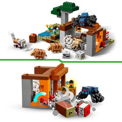 Lego Minecraft 21269 The Armadillo Mine Expedition Cave Spider and Wolf Figures