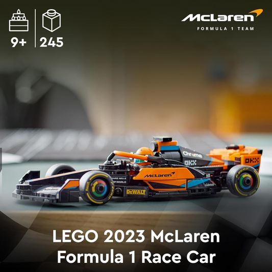 Lego 76919 Speed Champions 2023 Buildable McLaren F1 Race Car Toy Playset