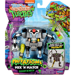 Teenage Mutant Ninja Turtles Mutations Mix & Match 4.5-Inch Bishop & Mech Figure