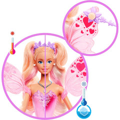 Barbie Fairy Doll Colour Change with Toy Wand & Fashion Accessories