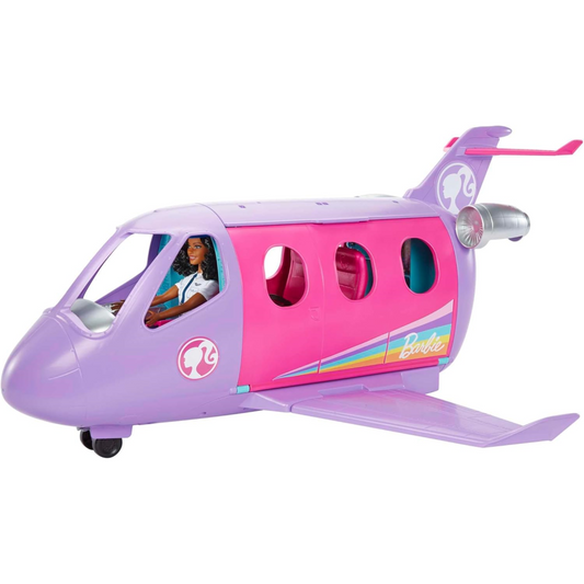 Barbie Life in the City Airplane Adventures with Doll Toy Puppy & 15 Accessories