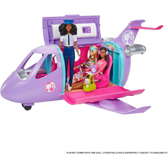 Barbie Life in the City Airplane Adventures with Doll Toy Puppy & 15 Accessories