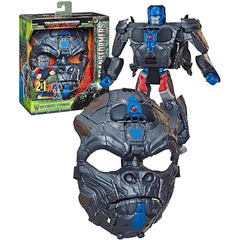 Transformers Toys Rise Of The Beasts Optimus Primal 2-In-1 Converting Mask