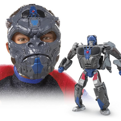 Transformers Toys Rise Of The Beasts Optimus Primal 2-In-1 Converting Mask