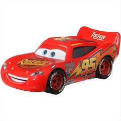 Disney Cars 3 Childrens Detailed Toy Vehicle - Lightning Mcqueen With Sign