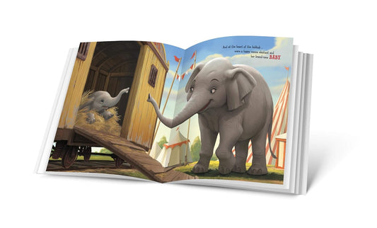 Disney Dumbo Deluxe Picture Book Paperback by Calliope Glass