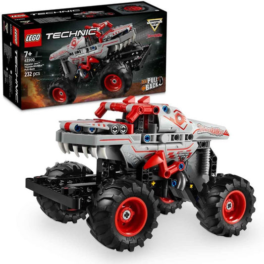 Lego Technic 42200 Monster Jam Thunderroarus Pull-Back Truck Playset