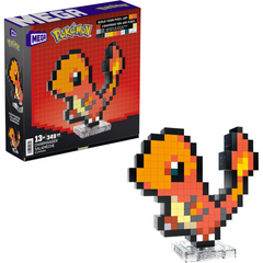 Pokemon Mega Charmander Construction Pixel Retro Set 349 pcs