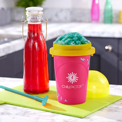 Chillfactor Reusable Home Made Slushy Maker - Perfectly Pink