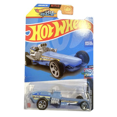 Hot Wheels Die-Cast Vehicle Rockin Railer Blue