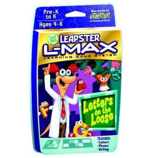 LeapFrog Leapster L-Max Game: Letters on the Loose