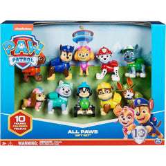 Paw Patrol 10th Anniversary All Paws On Deck Figures 10 Pack