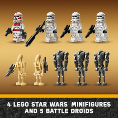 Lego Star Wars 75372 Clone Trooper & Battle Droid Playset