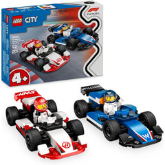 Lego City 60464 F1 Williams Racing & Haas F1 Race Cars & 2 Mini Figures Playset