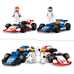 Lego City 60464 F1 Williams Racing & Haas F1 Race Cars & 2 Mini Figures Playset