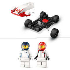 Lego City 60464 F1 Williams Racing & Haas F1 Race Cars & 2 Mini Figures Playset