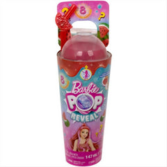 Barbie Pop Reveal Fruit Series Colour Changing Doll with Red Hair - Watermelon Crush