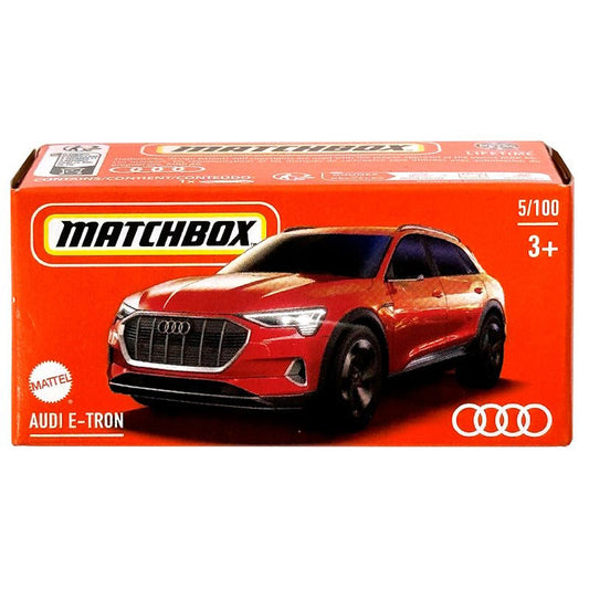 Matchbox 1:64 Diecast Model Car - Red Audi E-Tron