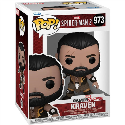 Funko Pop 973 Spider-Man 2 Marvel - Gamerverse Kraven Bobblehead