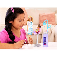 Barbie Careers Dentist Doll and Patient Playset with Accessories