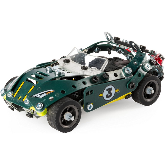 Meccano 5 In 1 Roadster Pull Back Car Building Kit