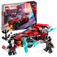 Lego 76244 Marvel Miles Morales vs Morbius Construction Set Vehicle & Characters