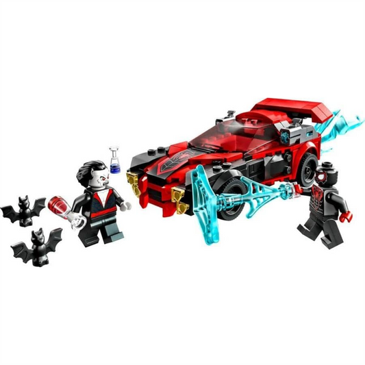 Lego 76244 Marvel Miles Morales vs Morbius Construction Set Vehicle & Characters