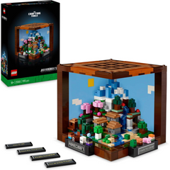 Lego Minecraft 21265 The Crafting Table Biome Construction Set with 8 Characters