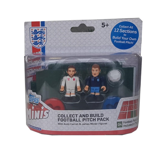 Topps Minis FA Collect & Build Figures - Andy Carrol & James Milner