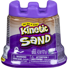 Kinetic Sand Purple Sandcastle Single 141g Castle Shaped Container