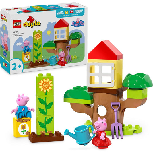 Lego 10431 Duplo Peppa Pig Garden and Tree House Playset