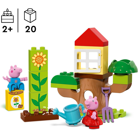 Lego 10431 Duplo Peppa Pig Garden and Tree House Playset