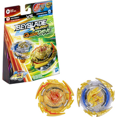 Beyblade Burst Quad Drive - Decay Perseus vs Destruction Belfyre