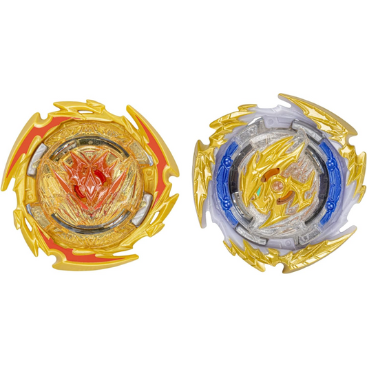 Beyblade Burst Quad Drive - Decay Perseus vs Destruction Belfyre