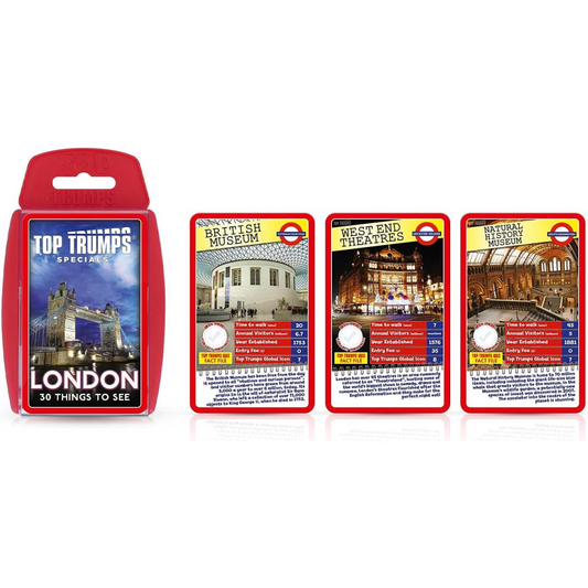 Top Trumps Card Game - London 30 Things To See