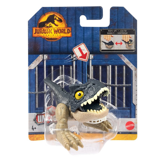 Jurassic World Uncaged Wild Pop Ups Mini Figure - Allosaurus