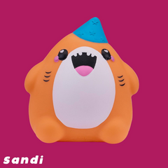 Smooshzees Cutezees Series 1 Cuddley Squishy Figure - Sandi