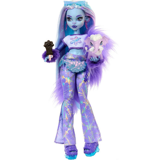 Monster High Abbey Bominable Core Doll with Pet Mammoth