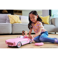 Hot Wheels Barbie Corvette Remote-Control Pink Toy Car