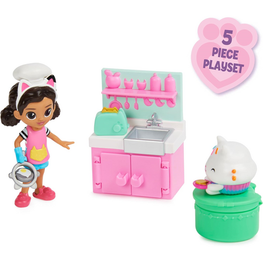 Gabby's Dollhouse Lunch & Munch Kitchen Playset