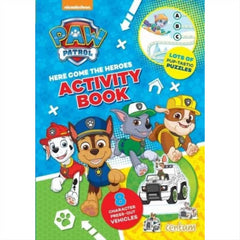 Paw Patrol Press-Out Activity Book - Paperback