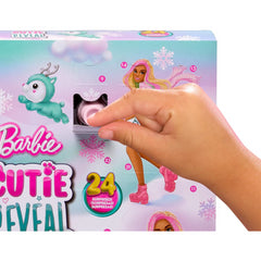 Barbie Cutie Reveal Doll and Christmas Advent Calendar with 24 Suprises