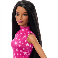 Barbie Fashionistas Doll 65th Anniversary #215 - Pink Star-Print Top