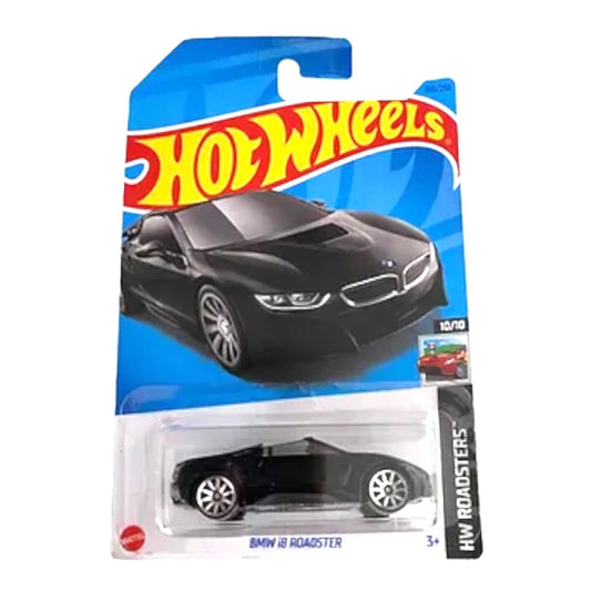 Hot Wheels Die-Cast Vehicle Roadsters BMW i8 Roadster Black