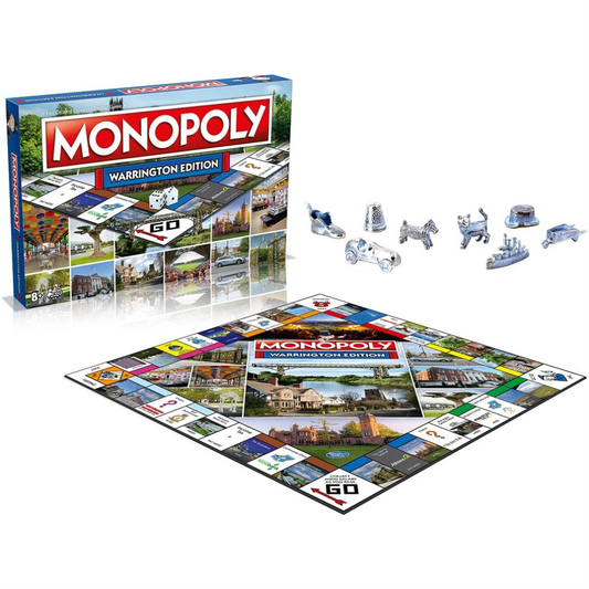 Monopoly Warrington Edition Board Game