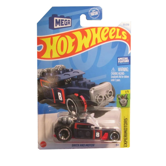 Hot Wheels Die-Cast Vehicle Experimotors Brick And Motor Mega