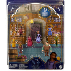 Disney Wish The Teens Pack of 8 Dolls and Star Figure