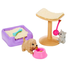 Barbie Puppy & Kitten Accessory Playset