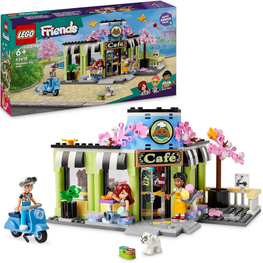 LEGO Friends 42618 Heartlake City Cafe Bakery Building Playset